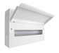 Scolmore CUEB18 Consumer Unit Unfurnished 18 Way Elucian Metal Consumer Unit Unpopulated