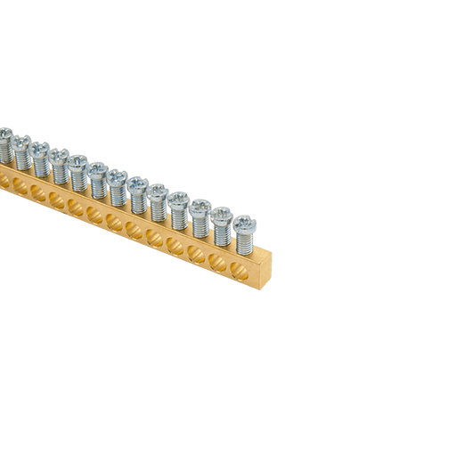 Scolmore CUTB8 Spares Tbar Elucian Metal Consumer Unit 8 Way Terminal Bar