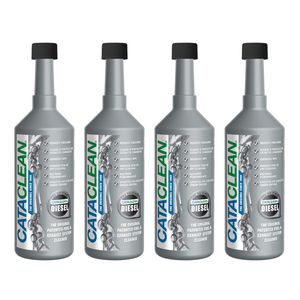4X CATACLEAN DIESEL FUEL AND EXHAUST SYSTEM CLEANER 500ML