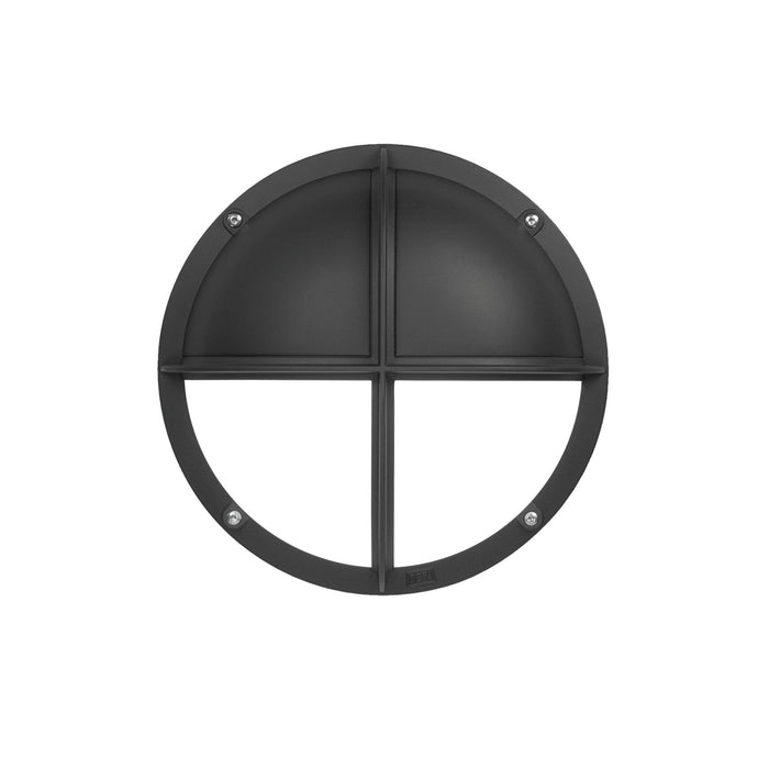 Bailey DEFA108698 - Neptune 001 Half Cover Opal LED 840 1X12W Black Bailey Bailey - The Lamp Company