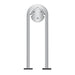 Bailey DEFA105515 - Arc Pole 1050mm with plate short Single/Double Black Bailey Bailey - The Lamp Company