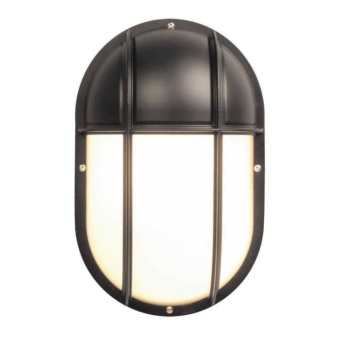 Bailey DEFA111885 - Neptune 002 Half Cover Opal LED 840 1X12W Black Bailey Bailey - The Lamp Company