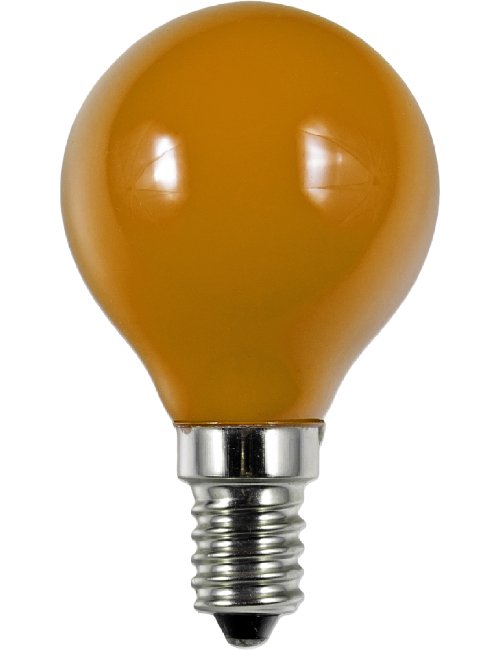 SPL LED E14 Filament Ball G45x75mm 230V 1W 360° AC Orange Non-Dimmable K Non-Dimmable - L147215005