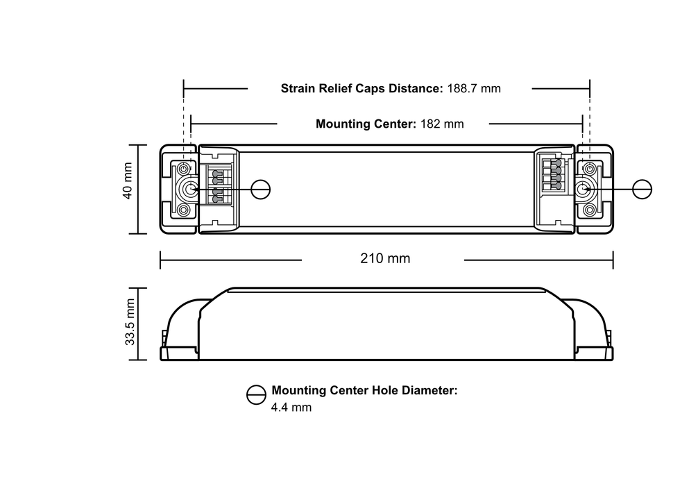 eldoLED ECOdrive 360/A6 - 30w DALI dimmable constant current LED driver with configuration - DISCONTINUED
