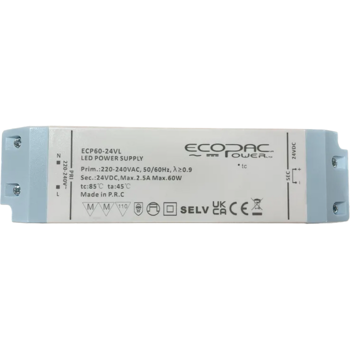 ECP60-VL Please select 12v or 24v