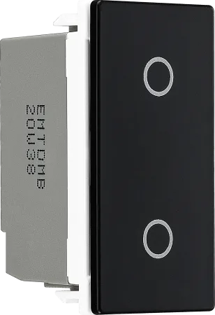 BG Evolve - EMTDMB - Euro Module Touch LED Dimmer, Master, Black