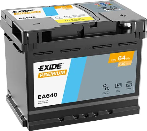Exide 1S0 915 105A CAR BATTERY (REPLACES 59AH 320A 640A)