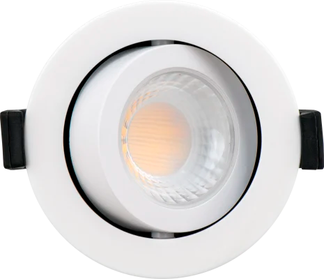 Luceco FTA6WD2W F-Type MK2 6W Power Change & CCT Change Fire Rated IP20 Dimmable Downlight