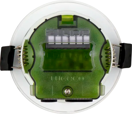 Luceco FTA6WD2W F-Type MK2 6W Power Change & CCT Change Fire Rated IP20 Dimmable Downlight