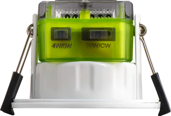 Luceco FTF6WD2W F-Type MK2 6W Power Change & CCT Change Fire Rated IP65 Dim2Warm Dimmable Downlight