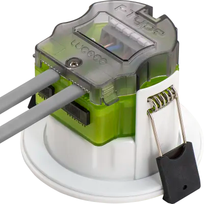 Luceco FTF6WD2W F-Type MK2 6W Power Change & CCT Change Fire Rated IP65 Dim2Warm Dimmable Downlight