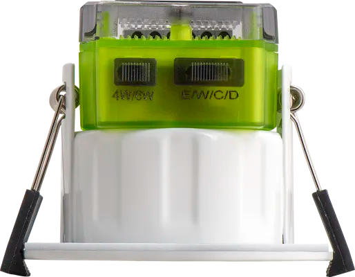 Luceco FTR6WCCT F-Type MK2 6W Power Change & CCT Change Fire Rated IP65 Dimmable Regressed Downlight - DISCONTINUED