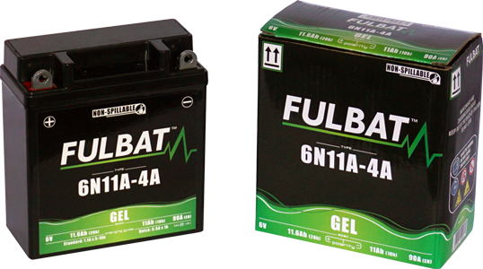 FULBAT - 6N11A-4A GEL FULBAT M/CYCLE BATTERY 6V 11AH
