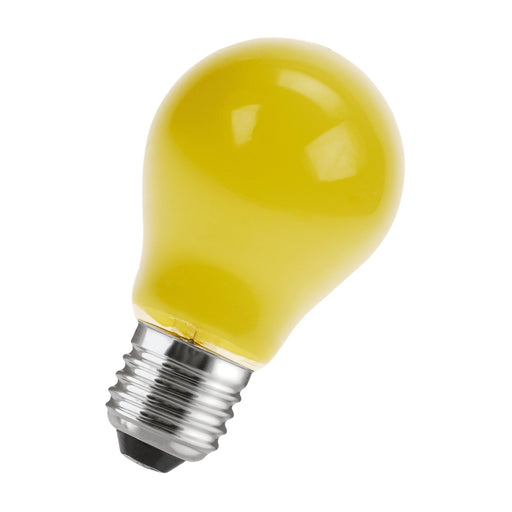 Bailey G27240060Y - GLS E27 A55 240V 60W Yellow Bailey Bailey - The Lamp Company