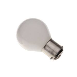 Golf Ball 60w Ba22d/BC 240v Bell Lighting Opal Light Bulb - 45mm - 01840 General Household Lighting Bell  - Easy Lighbulbs