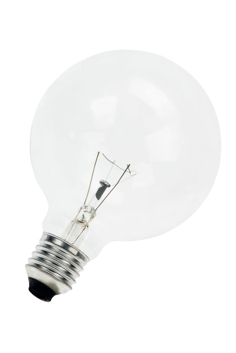 Bailey - GL709240040 - Globe G95 E27 240V 40W Clear Light Bulbs Bailey - The Lamp Company