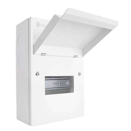 Scolmore GUEB5 Consumer Unit Garage 5 Way Elucian Mini Metal Garage Unit Unpopulated