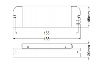 LITEPLAN - HRN/5-KIT-LP Inverter module and 5 Cell battery ECG-OLD SITE LITEPLAN - Easy Control Gear