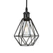 Knightsbridge CAG1MB Pendant Cage - Matt Black Knightsbridge - Sparks Warehouse