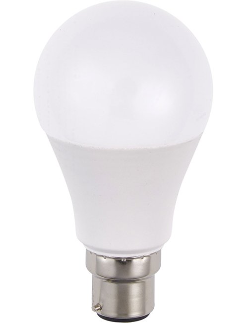 SPL LED Ba22d GLS A60x110mm 100-240V 810Lm 10W 2700K 827 220° AC/DC Opal Non-Dimmable 2700K Non-Dimmable - LB226081027