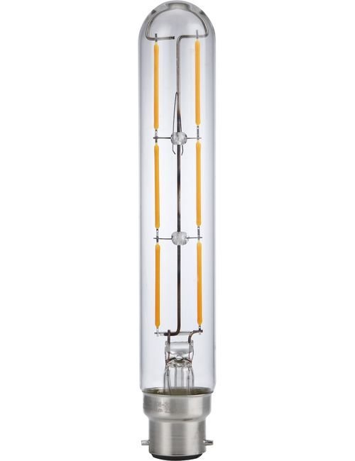 SPL LED Ba22d Filament Colorenta Short T30x171mm 230V 470Lm 5W 2200K 922 360° AC Clear Dim 2200K Dimmable - LX223017109