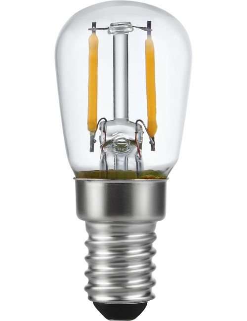 SPL LED E14 Filament Pygmy P26x60mm 230V 140Lm 1.5W 2500K 925 360° AC Clear Non-Dimmable 2500K Non-Dimmable - LX023826502