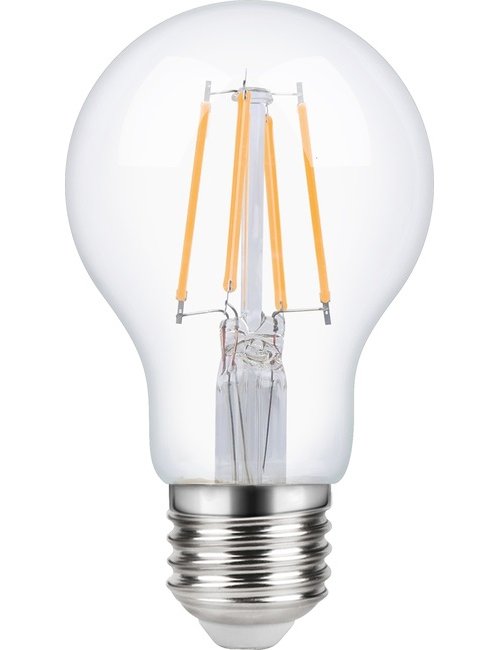 SPL LED E27 Filament GLS A60x104mm 230V 470Lm 42W 2700K 827 360° AC Clear Dimmable 2700K Dimmable - L276050827-1