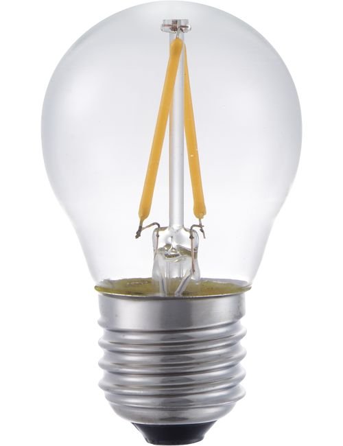 SPL LED E27 Filament Ball G45x75mm 230V 120Lm 2W 2200K 922 360° AC Clear Dimmable 2200K Dimmable - LF023821509-1 - DISCONTINUED