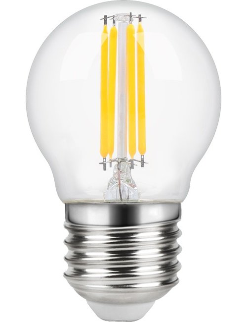 SPL LED E27 Filament Ball G45x80mm 230V 470Lm 34W 2700K 827 360° AC Clear Dimmable 2700K Dimmable - L277250827-1