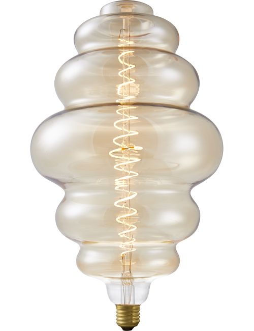 SPL LED E27 Filament BIG FleX Lampion 200x335mm 230V 250Lm 6W 2000K 920 360° AC Gold Dimmable 2000K Dimmable - LF023911505