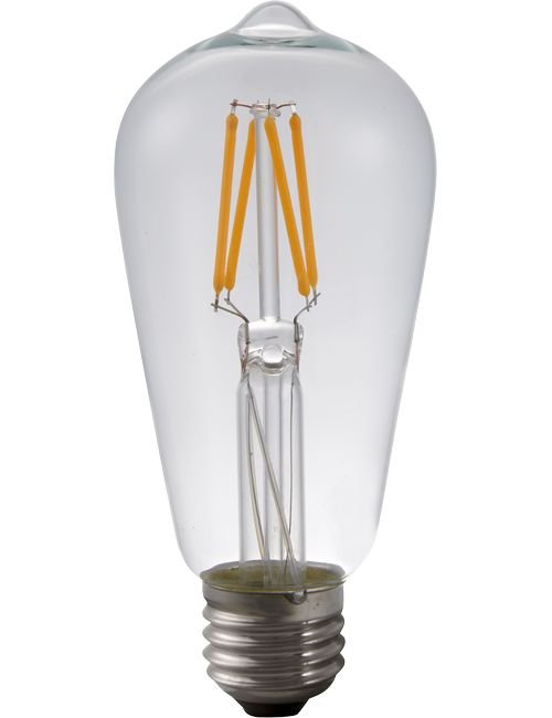 SPL LED E27 Filament Rustika ST58x130mm 230V 320Lm 4W 2500K 925 360° AC Clear Dimmable 2500K Dimmable - LF023860302