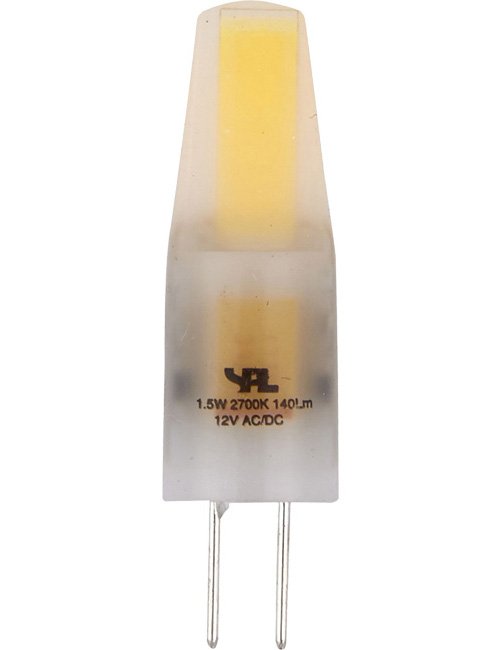 SPL LED G4 COB T10x37mm 12V 140Lm 15W 2700K 827 360° AC/DC Dimmable Frosted 2700K Dimmable - 022453527