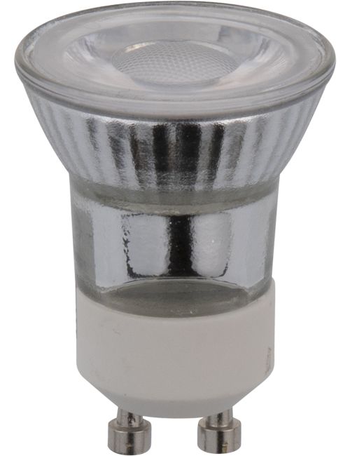 SPL LED GU10 MR11 Glass 35x47mm 230V 160Lm 3W 3000K 830 40° AC Clear Dimmable 3000K Dimmable - L022940030