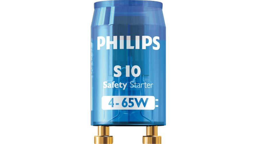 Philips S10 4-65W SIN 220-240V WH EUR/12X25CT - S10 Starter 4-65W SIN