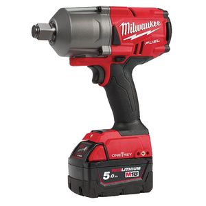 MILWAUKEE ONE-KEY FUEL 3/4 INCH IMPACT WRENCH WITH FRICTION RING KIT - M18ONEFHIWF34-502X