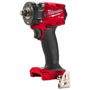 MILWAUKEE M18 FUEL 1/2 INCH COMPACT IMPACT WRENCH WITH FRICTION RING - BARE UNIT - M18FIW2F12-0X