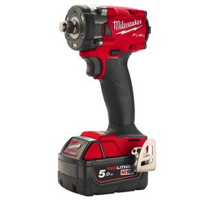 MILWAUKEE M18 FUEL 1/2 INCH COMPACT IMPACT WRENCH WITH FRICTION RING KIT - M18FIW2F12-502X