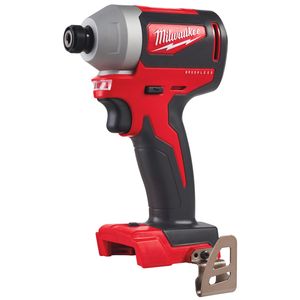 MILWAUKEE M18 BRUSHLESS 1/4 INCH HEX IMPACT DRIVER - BARE UNIT - M18BLID2-0X
