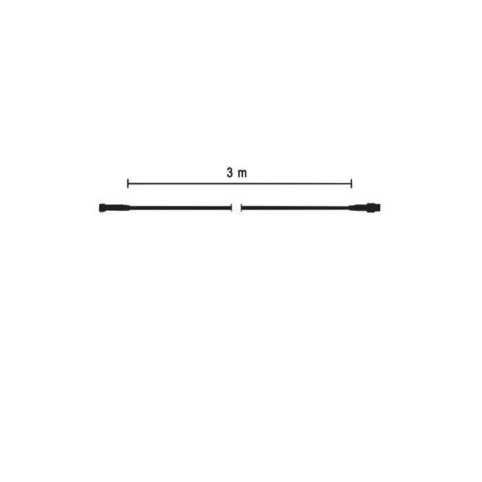 Bailey MKI001105 - QuickFix+ Extension 3 Black IP67 Bailey Bailey - The Lamp Company