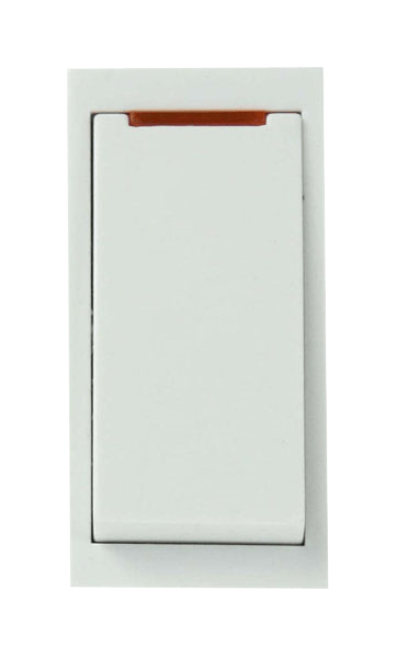 Scolmore MM023WH 20A DP Media Switch with Neon - White