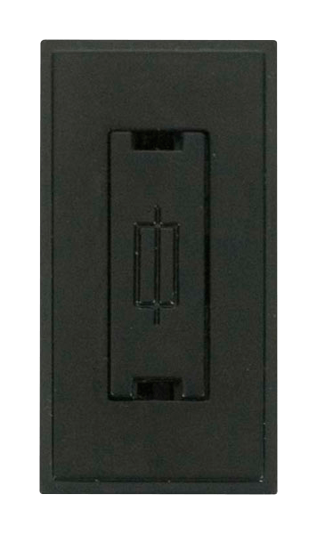 Scolmore MM047BK 13A Fused FCU New Media Module - Black