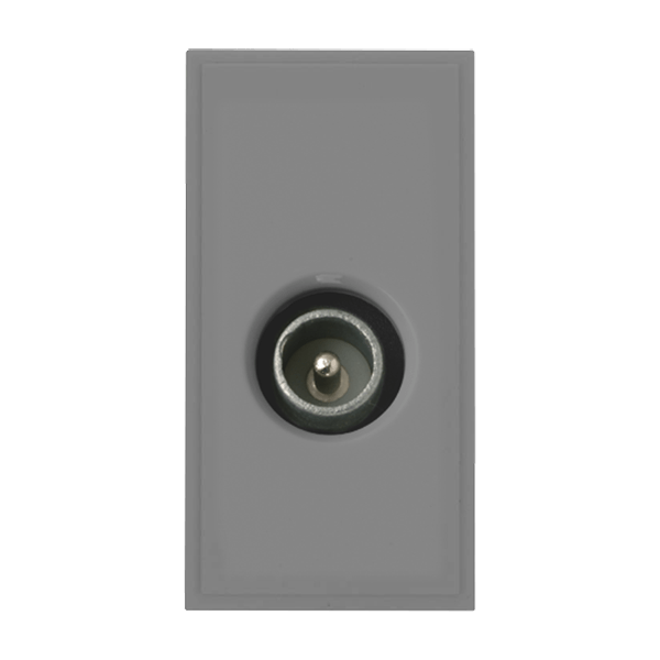Scolmore MM415GY Single Male Coaxial Module