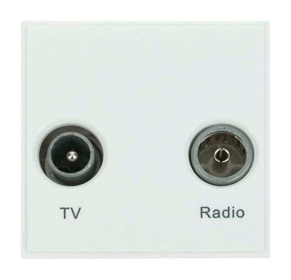 Scolmore MM420WH Diplexed TV And Radio - Polar White