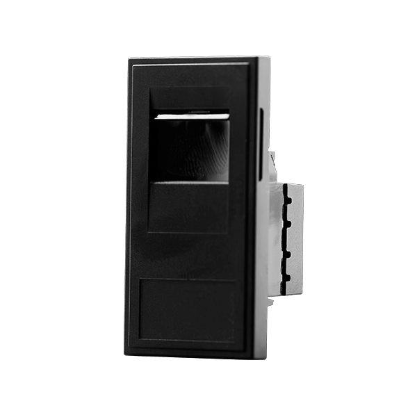 Scolmore MM485ABK RJ45 CAT-6A OUTLET MODULE - BLACK