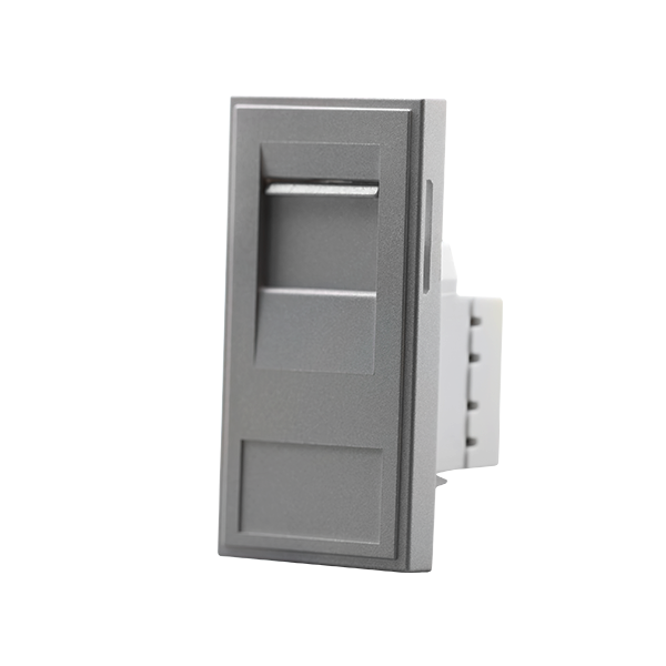 Scolmore MM485AGY RJ45 CAT-6A OUTLET MODULE - GREY