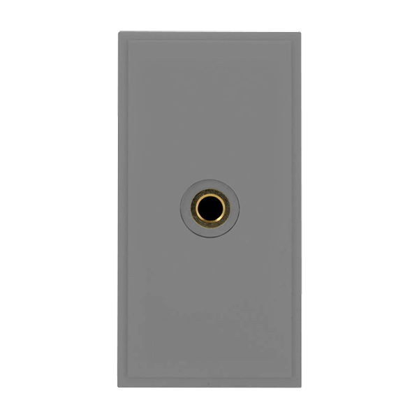 Scolmore MM496GY 3.5mm Audio Jack Module With Fly-Lead