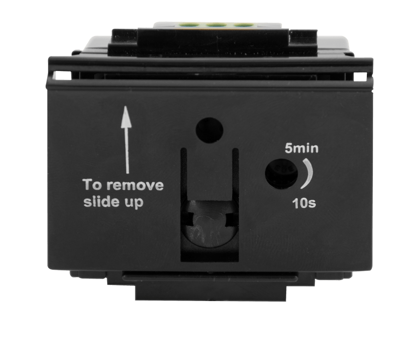 Scolmore MM620BK 10A/6AX Hotel Key Card Timer Switch (Mechanical) Module Only - Black