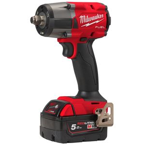 MILWAUKEE M18 FUEL 1/2 INCH MID TORQUE IMPACT WRENCH WITH FRICTION RING KIT - M18FMTIW2F12-502X