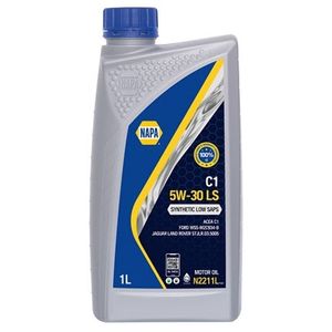 NAPA C1 5W-30 LS FULLY SYNTHETIC LOW SAPS ENGINE OIL 1L - N2211L