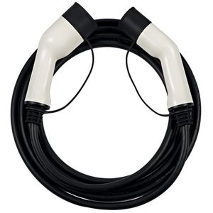 NAPA 3-PHASE EV 32A CHARGING CABLE T2 FEMALE - T2 MALE (NEC101)